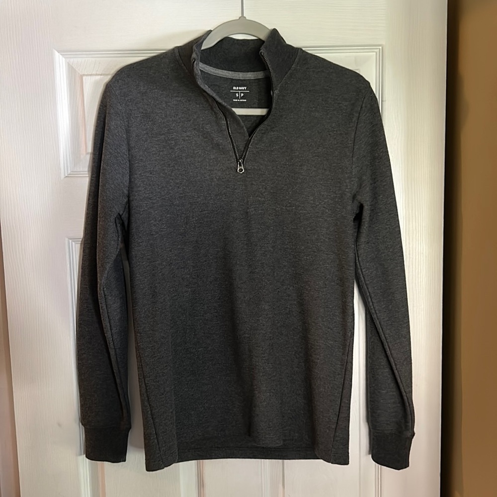 Small old navy quarter zip sweater
